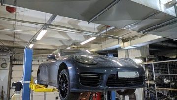 Porsche Panamera GTS PDK замена модуля датчиков